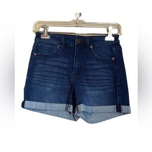 3 for $30! Aeropostale dark wash high rise shorts‎